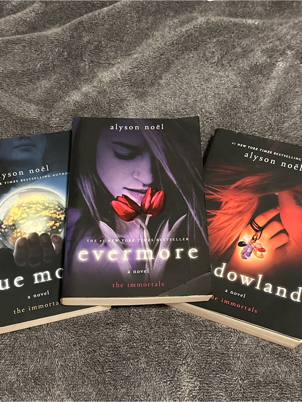 The Immortals set paperback by Alyson Noel: all 3